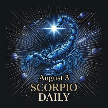 Monday, August 3, 2026 Scorpio Horoscope Today