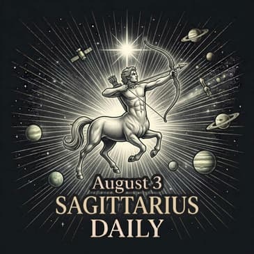 Monday, August 3, 2026 Sagittarius Horoscope Today