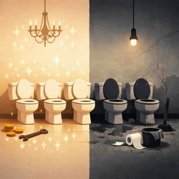 3467: How Many Toilets Do You Own by Joel of 5AM Joel on Hidden Costs