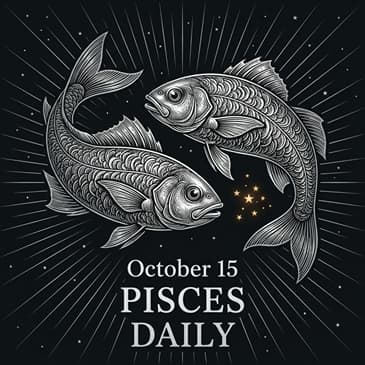 Thursday, October 15, 2026 Pisces Horoscope Today