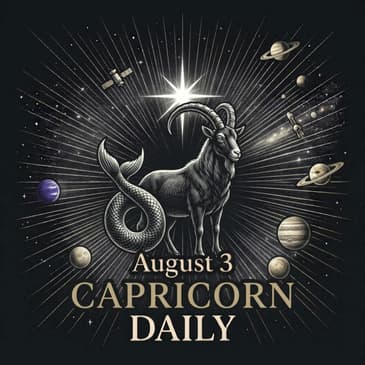 Monday, August 3, 2026 Capricorn Horoscope Today