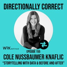 #155 - Cole Nussbaumer Knaflic - Storytelling with Data & People Analytics at Google