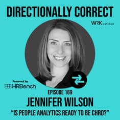Is People Analytics Ready to be CHRO & Executive Search - Jennifer Wilson - #169