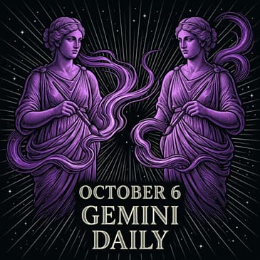 Tuesday, October 6, 2026 Gemini Horoscope Today