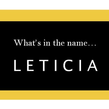 S5.14-118 - What's in a Name... "Leticia"