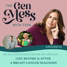 Ep 81: The Emotional Cost of Surviving Cancer (with guests Hollye Jacobs & Dev Meenagh)