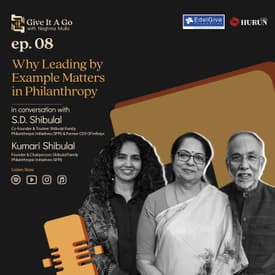 You must give more of your mind than money | S.D. Shibulal and Kumari Shibulal | Give it a Go | EP 08