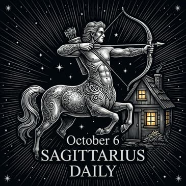 Tuesday, October 6, 2026 Sagittarius Horoscope Today