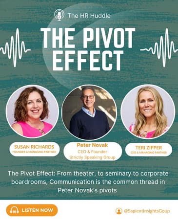 The Pivot Effect: From theater, to seminary to corporate boardrooms, Communication is the common thread in Peter Novak's pivots