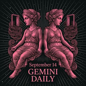Monday, September 14, 2026 Gemini Horoscope Today