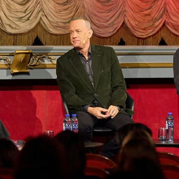 325: A podcast special! Masterclass with Tom Hanks & Rolf Lassgård and producers Rita Wilson & Fredrik Wikström Nicastro. 'A Man Called Otto'