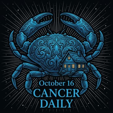 Friday, October 16, 2026 Cancer Horoscope Today