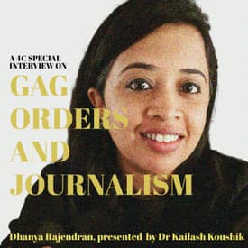 A 4C Special Interview: Gag Orders and Journalism