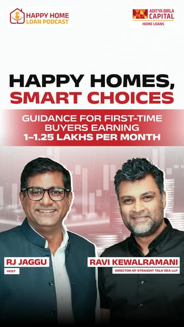 Happy Homes Smart Choices: Guidance for First Time Buyers Earning 1-1.25 Lakhs Per Month