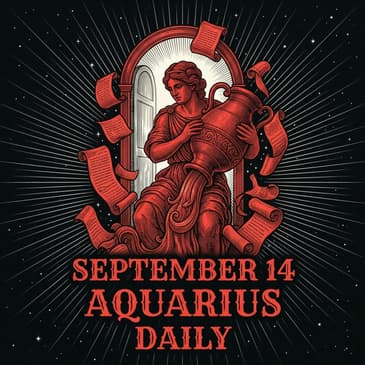 Monday, September 14, 2026 Aquarius Horoscope Today