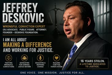 Wrongfully Convicted at 17: Jeffrey Deskovic on Justice, Redemption & Reform