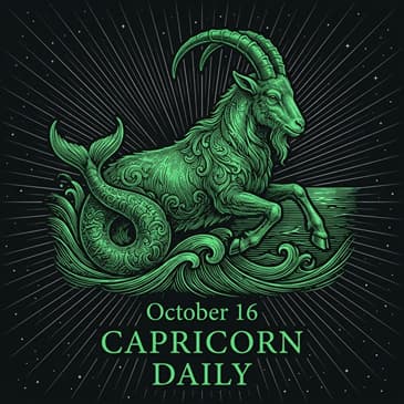 Friday, October 16, 2026 Capricorn Horoscope Today