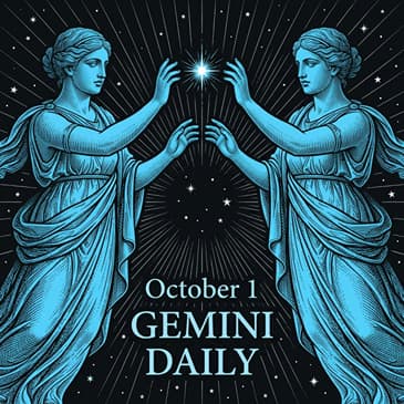 Thursday, October 1, 2026 Gemini Horoscope Today
