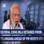 Headlines: Several Telangana Congress leaders detained ahead of PM Modi's visit to Hyderabad| BJP