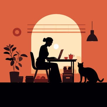 1208: Why Working From Home Isn't As Fantastic As You Think by Lisa Harrison of Mad Money Monster on Cons of Remote Work and Entrepreneurship