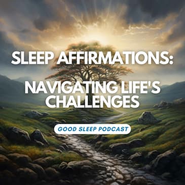 WITH MUSIC - Overcoming Life's Storms: Sleep Affirmations for Resilience