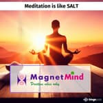 Meditation is like SALT