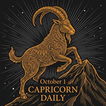 Thursday, October 1, 2026 Capricorn Horoscope Today