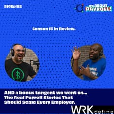 Season 15 in Review an a bonus payroll true crime tangent