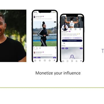 Monetize your influence with: Tim Branyan