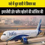 Indigo Flight: नशे में धुत यात्री ने विमान का इमरजेंसी डोर फ्लैप खोलने की कोशिश की, स्टाफ ने दबोचा |