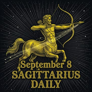 Tuesday, September 8, 2026 Sagittarius Horoscope Today