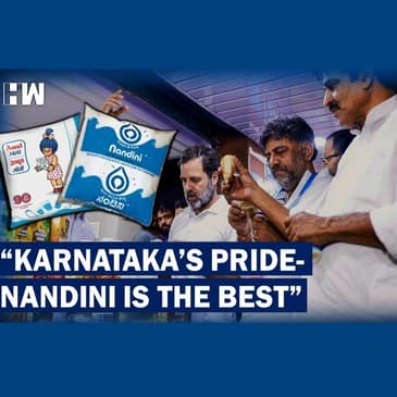 "Karnataka's Pride": Rahul Gandhi's Surprise Visit To Nandini Milk Parlour Re-Ignites Milk War