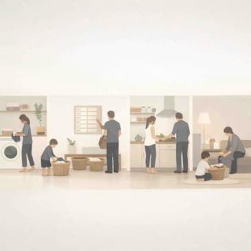 2965: 7 Time Saving Hacks for Big Families by Rachel Jones of Nourishing Minimalism on Managing Family Time