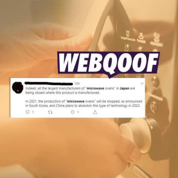 FIT WebQoof: Microwaves Ain’t Harmful & Japan Isn’t Banning Them