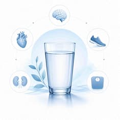 3040: 7 Science-Based Health Benefits of Drinking Enough Water by Joe Leech with Healthline on Hydration Benefits