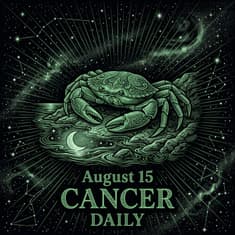 Saturday, August 15, 2026 Cancer Horoscope Today