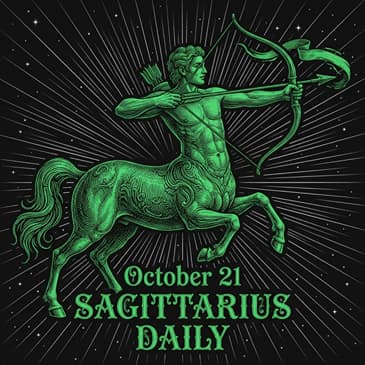 Wednesday, October 21, 2026 Sagittarius Horoscope Today