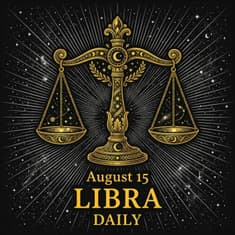 Saturday, August 15, 2026 Libra Horoscope Today