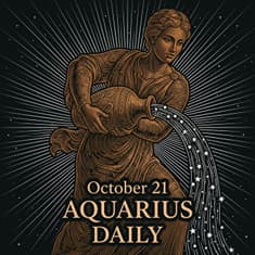 Wednesday, October 21, 2026 Aquarius Horoscope Today