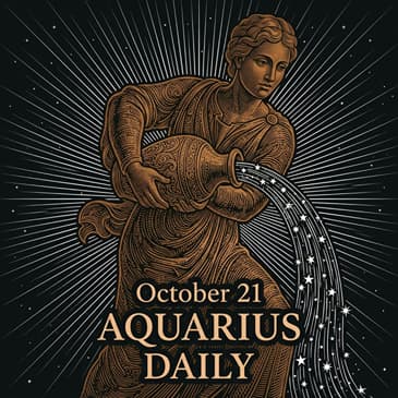 Wednesday, October 21, 2026 Aquarius Horoscope Today