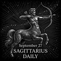 Sunday, September 27, 2026 Sagittarius Horoscope Today