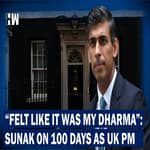 Headlines: Rishi Sunak Says He Took Responsibility As UK PM Because "It Felt Like Dharma"