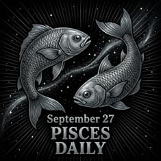 Sunday, September 27, 2026 Pisces Horoscope Today