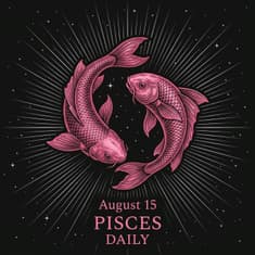 Saturday, August 15, 2026 Pisces Horoscope Today