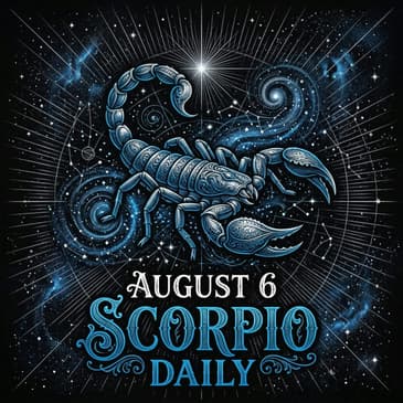 Thursday, August 6, 2026 Scorpio Horoscope Today