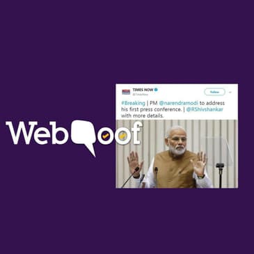 Will Modi Hold First Press Conference As Times Now Said? Lol No