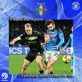 Napoli: If They Lose It Probably Doesn't Affect The Serie A Title