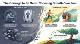 why your brain fears to be seen?