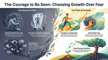 why your brain fears to be seen?