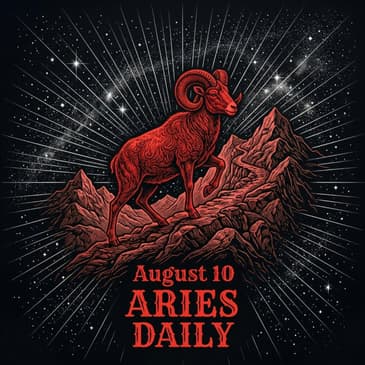 Monday, August 10, 2026 Aries Horoscope Today